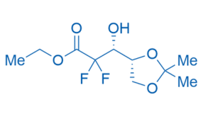 (R)-Ethyl 3-((R)-2,2-dimethyl-1,3-dioxolan-4-yl)-2,2-difluoro-3-hydroxypropanoate